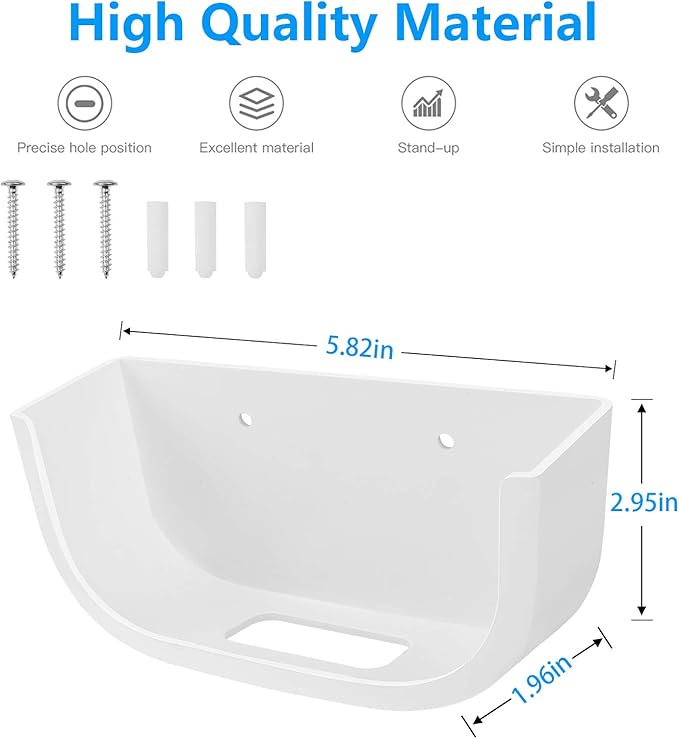 Wall Mount for eero Pro 6, Screwless VHB Holder for Mounting eero Pro 6 Tri-Band mesh Wi-Fi 6 Without Drilling (Strongly Adhesive, 1 Pack)