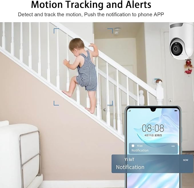 Wireless WiFi Security Camera Hdde Home Indoor Outdoor Cameras 1080P Car Camaras 2025 New Smart Home Camara Baby for House Office Outdoor Cams Mobile APP Remote Tiny Pet Dog Cam No Need Wifi Camera