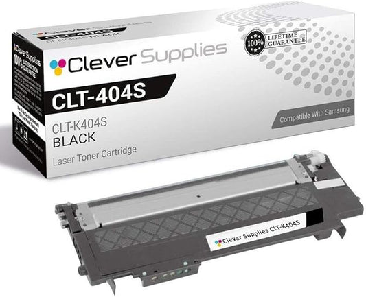 CS Replacement Toner Cartridge Compatible with Samsung CLT-404S CLT-K404S Black Xpress C430 Xpress C430W Xpress C480 Xpress C480W Xpress C480FW
