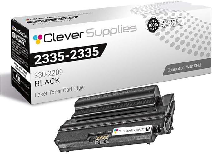 CS Replacement Toner Cartridge Compatible with Dell 2335 330-2209 Black Laser 2335 Laser 2335dn