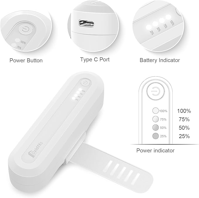 Battery Pack for Meta Quest 3S & 3 & 2, 5000mAh Extended 2-3H Playtime Small Lightweight Portable Rechargeable Accessories, Pack of 2