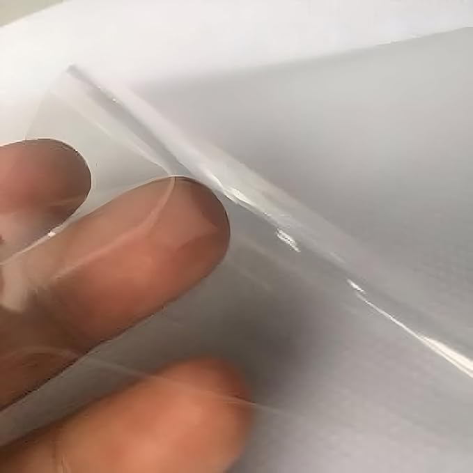 Superior Graphic Supplies 12" x 50' Clear Self Adhesive Laminating Film Roll - Non-Thermal and Sticky Back Laminating Sheets for Documents Crafts Photos - No Machine Needed Clear Sheets (Pack of 2)