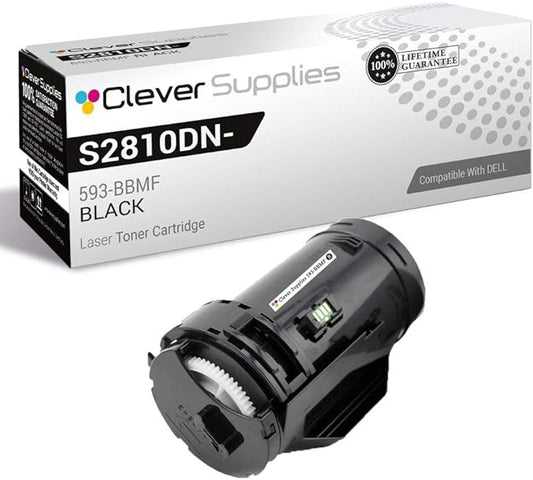 CS Replacement Toner Cartridge Compatible with Dell S2810DN-H815DW 593-BBMF Black H815DW S2810DN S2815DN