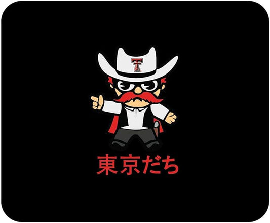 OTM Essentials Texas Tech University Standard Fabric Mouse Pad, Desk Accessories, Standard Fabric Gaming Mouse Pad, Tokyodachi Classic