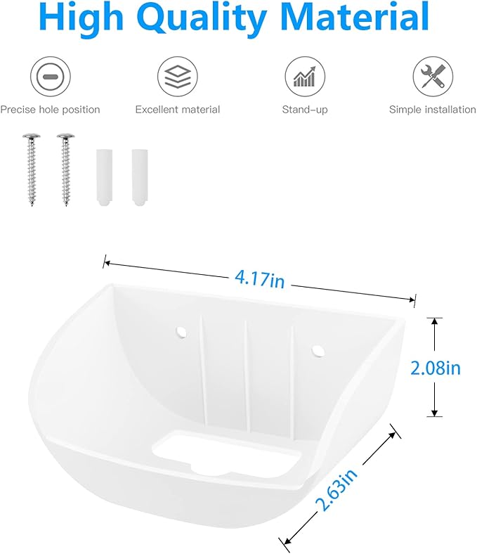 Wall Mount for eero 6 Plus Dual-Band Mesh Wi-Fi 6 (Strongly Adhesive Two-Way Installation, 2 Pack)
