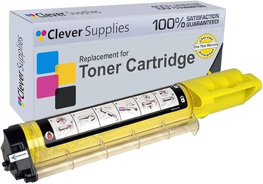 CS Replacement Toner Cartridge Compatible with Dell 3010 341-3569 Yellow 3010cn
