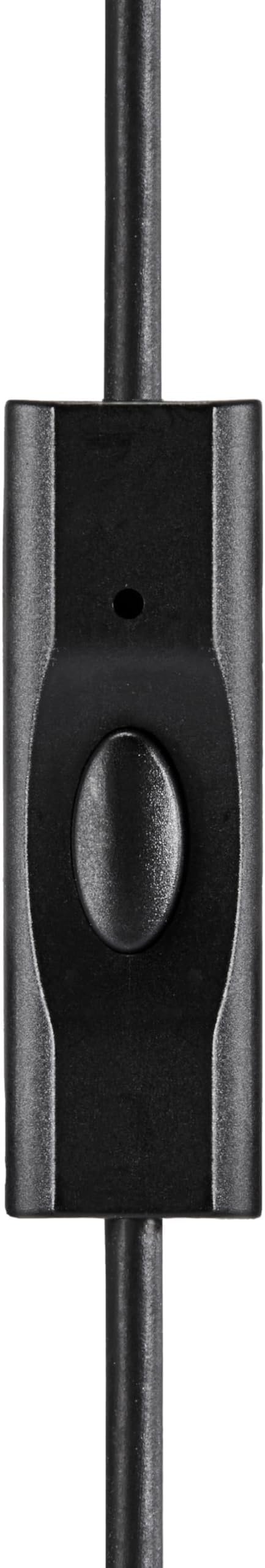 Amazon Basics Wired Earbuds with Microphone, In Ear Headphones, USB-C, 4.2 ft long cable, S/M/L Ear Tips, One size, Black