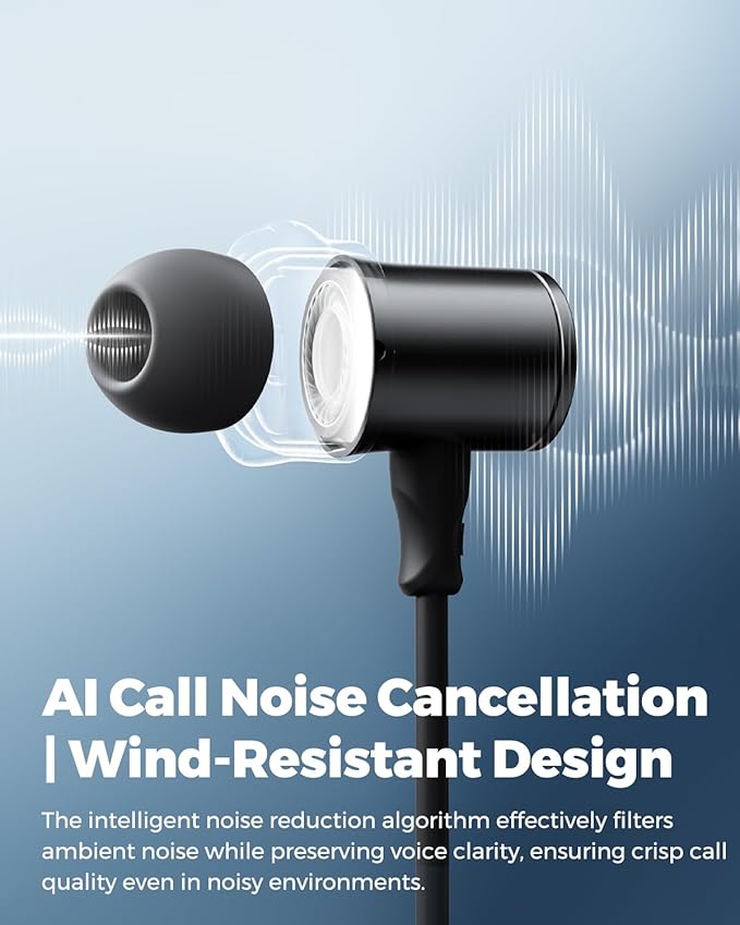 SoundPEATS Q40 HD Bluetooth 5.4 Headphones, LDAC Hi-Res Audio, 11mm Dual-Magnet Driver, IP67 Waterproof, Fast Charge, 20H Playtime, Dual Connection, Dynamic EQ, App Customization, Find Earbuds