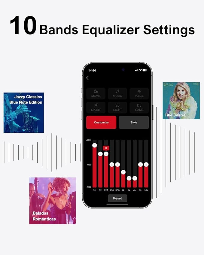 ULTIMEA 7.1 Sound Bars for Smart TV, 4 Wired Surround Speakers, Virtual Surround Sound System, 410W Peak Power, App Control, TV Soundbar with Wireless Subwoofer, Home Theater Sound System, 2025 Model