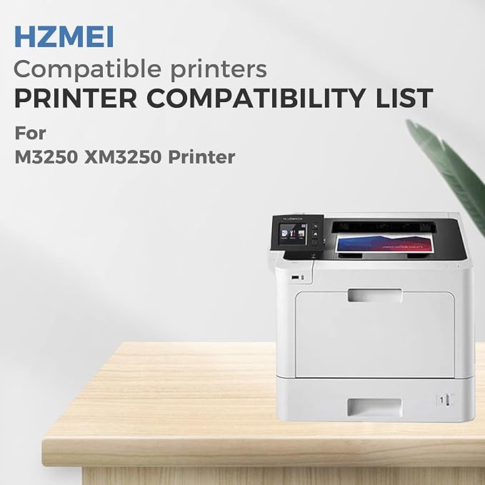 24B6887 Toner Cartridge High Yield 24B6887 Black Toner Compatible for Lexmark 24B6887 Toner for M3250 XM3250 Printer 22,000 Pages