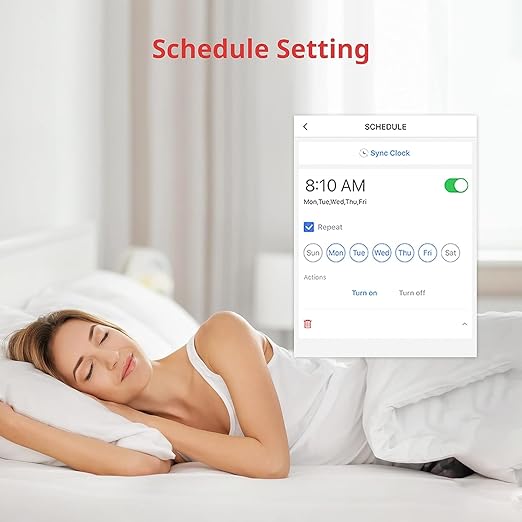 SwitchBot Smart Switch Button Pusher - Bluetooth Fingerbot for Rocker Switch/One-Way Button, Automatic Light Switch, Timer and APP Control, Works with Alexa When Paired with SwitchBot Hub (White)