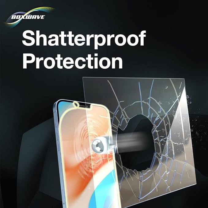 BoxWave Screen Protector Compatible with Amazon Echo Show 21 - ClearTouch ImpactShield (2-Pack), Impenetrable Screen Protector Flexible Film