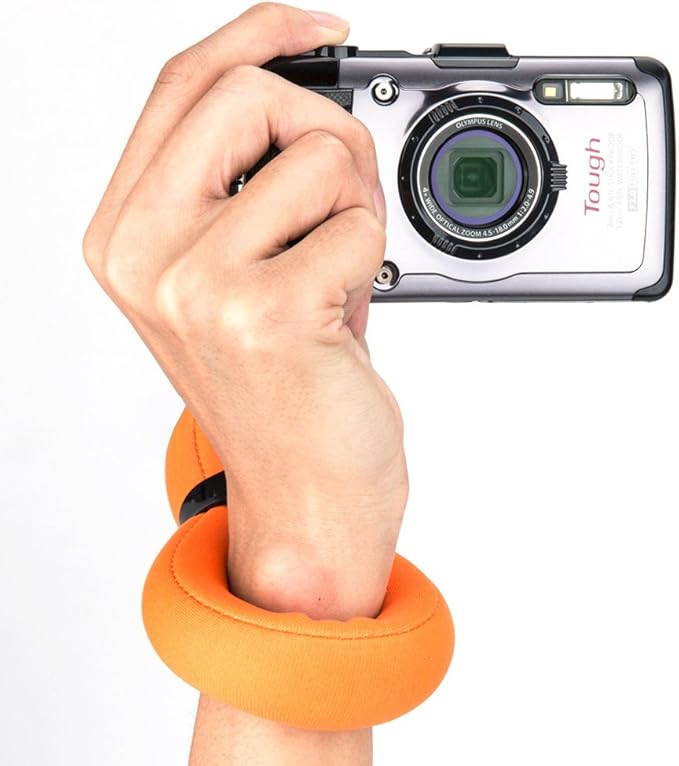 2 Pack Waterproof Camera Float Strap for Kodak PIXPRO WPZ2 Fuji Fujifilm XP140 XP130 XP120 XP90 XP80 GoPro Hero 13 12 11 10 9 8 Olympus TG-7 TG-6 TG-5 TG-4 TG-870 Nikon W300 W150 W100 AW120 & More