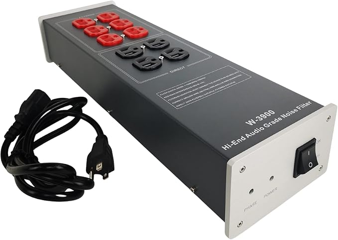 AC Power Filter Power Conditioner - WAudio AC Power Purifier with Surge Protector