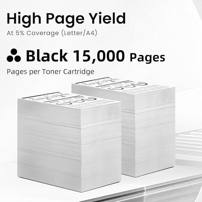 B261U00 Compatible High Yield Toner Cartridge Replacement ONLY for Lexmark B2650 MB2650 B2650DN B2650DW MB2650ADWE Series Laser Printers (B261U00-1Pack-15,000Pages)