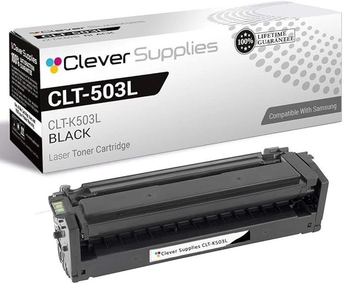 CS Replacement Toner Cartridge Compatible with Samsung CLT-503L CLT-K503L Black ProXpress C3010DW ProXpress C3010ND ProXpress C3060F ProXpress C3060FW