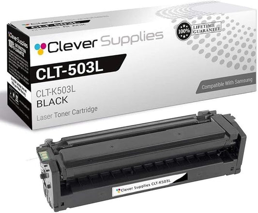 CS Replacement Toner Cartridge Compatible with Samsung CLT-503L CLT-K503L Black ProXpress C3010DW ProXpress C3010ND ProXpress C3060F ProXpress C3060FW