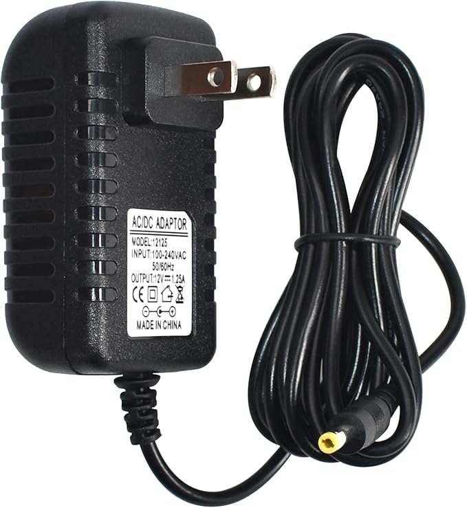 15W Power Cord Replacement for Alexa Dot 3rd Gen/4th Gen/5th Gen/Kids Edition/TV Cube/Show 5/ Echo Pop/C78mp8/GP92NB Charger, Adapter Charger Power Cord, 6.5Ft Black