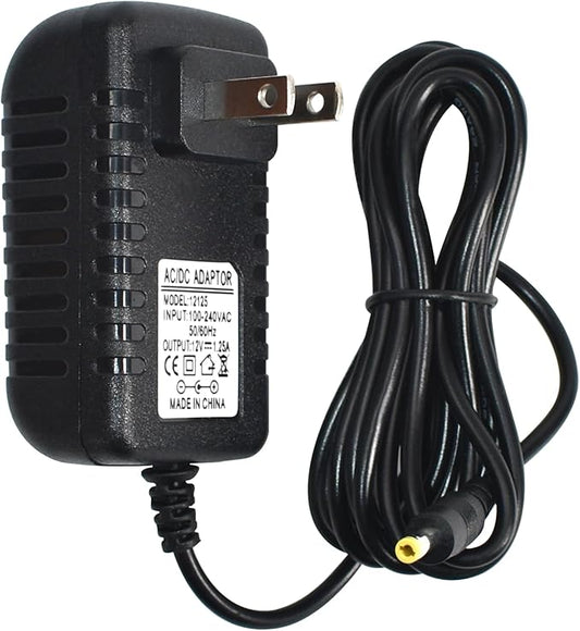 15W Power Cord Replacement for Alexa Dot 3rd Gen/4th Gen/5th Gen/Kids Edition/TV Cube/Show 5/ Echo Pop/C78mp8/GP92NB Charger, Adapter Charger Power Cord, 6.5Ft Black