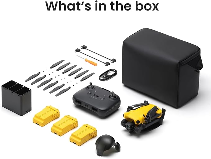 SKYROVER X1 Fly More Combo, Drone with Camera 4K for Adults, 8K Photo, Under 249g, 50000ft Transmission, 96-Min Flight Time with 3 Batteries