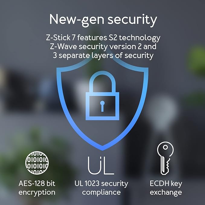 Aeotec Z-Stick 7 Plus, Zwave Plus USB to Create Z-Wave hub, Gateway Controller with 700 Series ZWave, SmartStart and S2, Works with Raspberry Pi 4, Compatible with Home Assistant