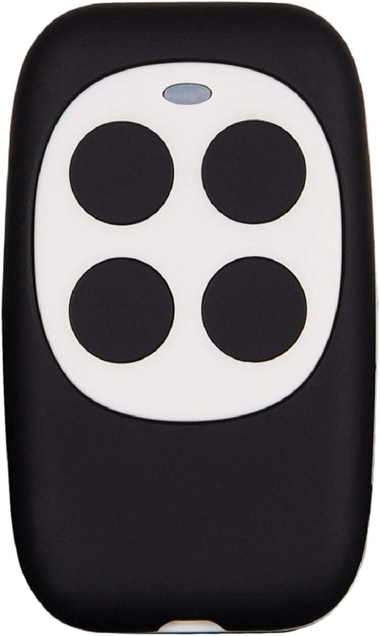 Universal Garage Door Opener Remote Universal Gate Remote Control Homelink Key Fob Cloning Programmable Learning 4-Buttons Multi Frequency 280MHZ-868MHZ (1 PC, White 3)