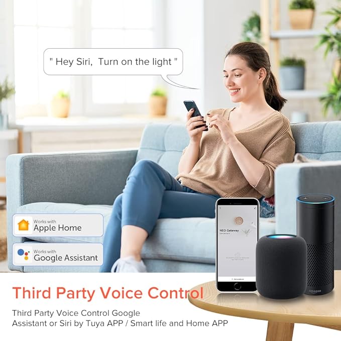 BTF-LIGHTING Wired Zigbee3.0 Tuya Gateway Compatible with AppleHome Alexa Google Home SmartLife TuyaSmart APP Work with ZigBee Smart Device for Living Room Kitchen Bedroom