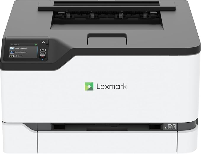 Lexmark CS431dw Color Laser Printer with Interactive Touch Screen, Full-Spectrum Security and Print Speed up to 26 ppm, White,Small (4-Series)(40N9320)