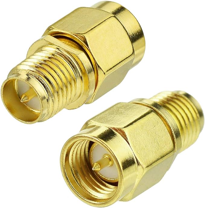 Superbat 900MHz 3G 4G Antenna 9Dbi External Omni Rubber Duck Antenna with RP-SMA Connector + RP-SMA Female to SMA Male Adapter for Router Security Camera Gateway Modem etc.