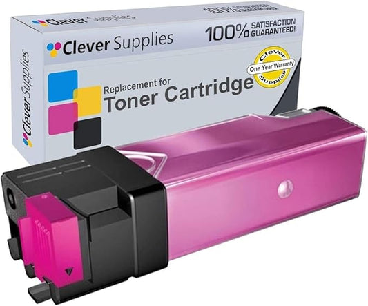 CS Replacement Toner Cartridge Compatible with Dell 2135 330-1433 Magenta 2130 2135 2130cn 2135cn 2500 Page Yield