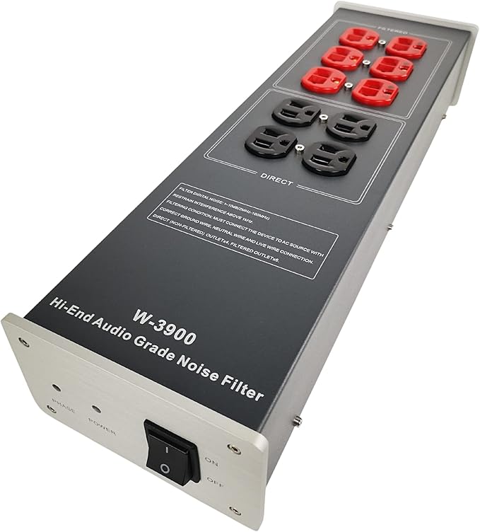 AC Power Filter Power Conditioner - WAudio AC Power Purifier with Surge Protector