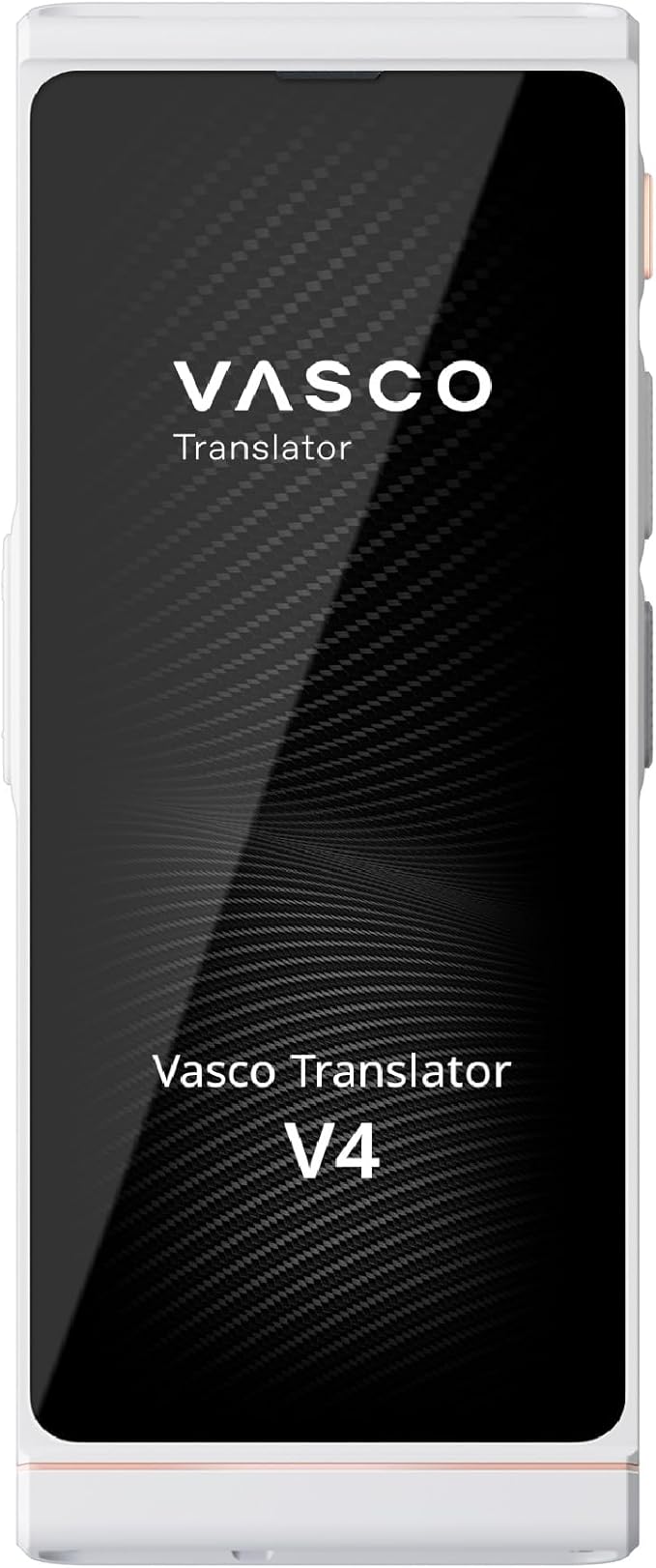 Vasco V4 Language Translator Device | 112 Languages | Free Lifetime Internet in Almost 200 Countries | Pearl White