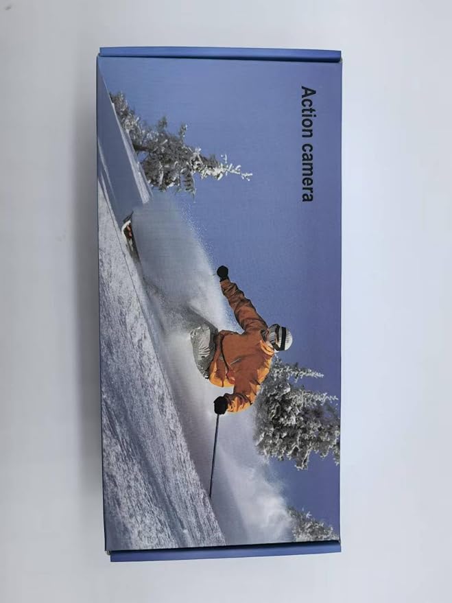 Action Camera FHD 1080P 12MP, 98FT/30M Underwater Waterproof Camera with 2 Batteries, Wide Angle Sports Camera with Accessories Kit Suitable for Helmet, Bicycle, etc.