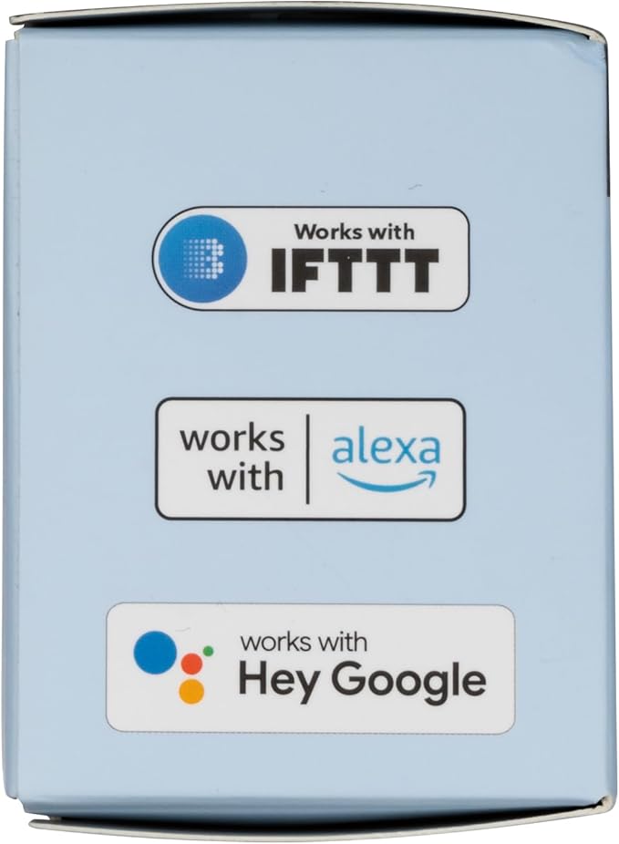 BroadLink RM4mini Smart Remote Hub with Sensor Cable -WiFi IR Blaster for TV Remote, Smart AC Controller, Works with Alexa/Google Home/IFTTT