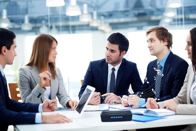 Wireless Bluetooth Speaker with AUX/USB/TF Card Slot, Outdoor Portable Stereo Speaker with HD Audio, Enhanced Bass, Dual-Driver, Handsfree Calling, FM Radio for Travel, Party (Blue)