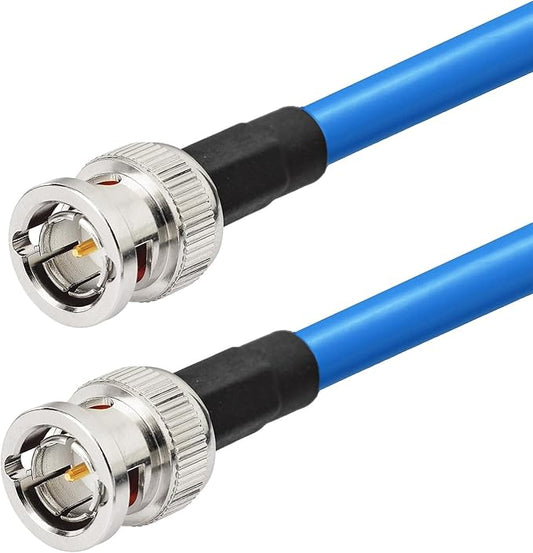 Superbat Long SDI Cable 300ft BNC Cable 75 Ohm 3G/6G Belden 1694A Support HD-SDI/3G-SDI/6G-SDI/4K/8K Video CCTV Systems，Precision SDI Camera Wire