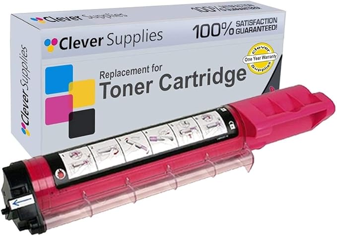 CS Replacement Toner Cartridge Compatible with Dell 3010 341-3570 Magenta 3010 3010cn 4000 Page Yield