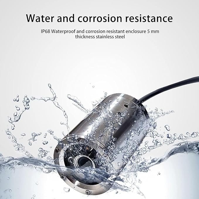 Underwater Camera Kit with POE NVR with 1TB Hard Drive, 32ft Cable for Underwater Video Recording