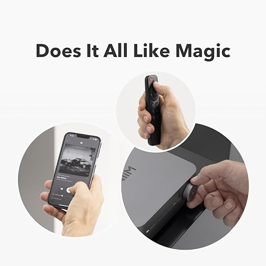 WiiM Amp: Multiroom Streaming Amplifier | Compatible with AirPlay, Google Cast, Alexa | HDMI, Voice Control | Stream from Spotify, Amazon Music, Tidal & More | Silver