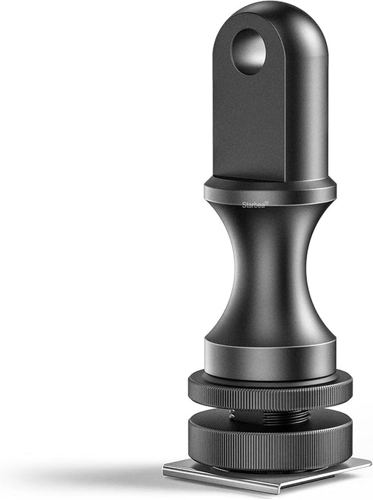 Seafrogs YS Head Diving Cold Shoe Adapter for Underwater Photography, Lighting System Mount Base Torch Holder Connector for Seafrogs Camera Housing and Flashlights (YB-1)