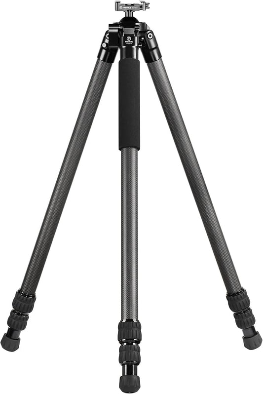 FANAUE Carbon Fiber Tripod for Hunting with Arca-Swiss Quick Release，Lightweight, Stable Design, Shooting Rest, and Hands-Free Operation for Hunting, Shooting, and Outdoors-HT-3230-45