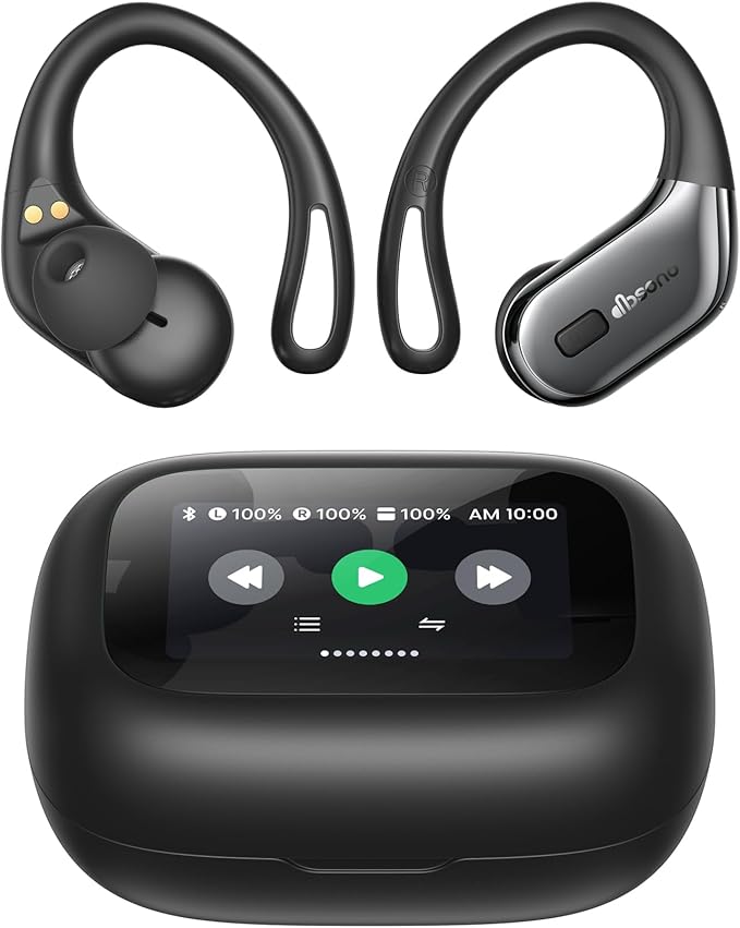 Bluetooth Headphones Wireless Earbuds for Gifts: Stocking Stuffers White Elephant Gifts for Men Women, Waterproof 40H Playtime Ear Buds with Earhooks, Gifts for Teens Adults Boy Girls Trendy Stuff