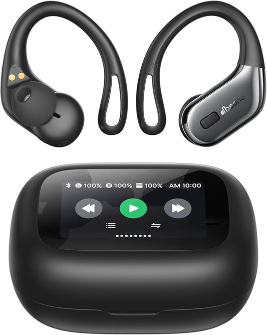 Bluetooth Headphones Wireless Earbuds for Gifts: Stocking Stuffers White Elephant Gifts for Men Women, Waterproof 40H Playtime Ear Buds with Earhooks, Gifts for Teens Adults Boy Girls Trendy Stuff