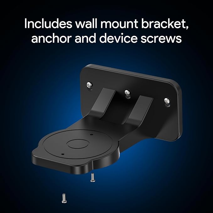 Wall Mount for Orbi WiFi 7 Router - Compatible with Orbi 970, 870, 770 Series & Nighthawk Wi-Fi 7 Mesh Systems, Orbi Secure Bracket Holder for Save Space & Boost Signal (RBEWMB-10000S) (Black, 1-Pack)