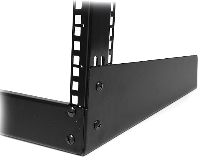 StarTech.com 12U Open Frame Server Rack - 19" 2 Post Network Rack – Free Standing Audio Video & IT Equipment (RK12OD)