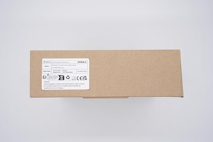 2.5Gb Easy Web Managed Switch, 2x10GBase-T Ports and 4x2.5GBase-T Ports, Full RJ45 Managed Ethernet Switch with Link Aggregation,VLAN,IGMP, 2.5G 10G Network Home-lab Switch