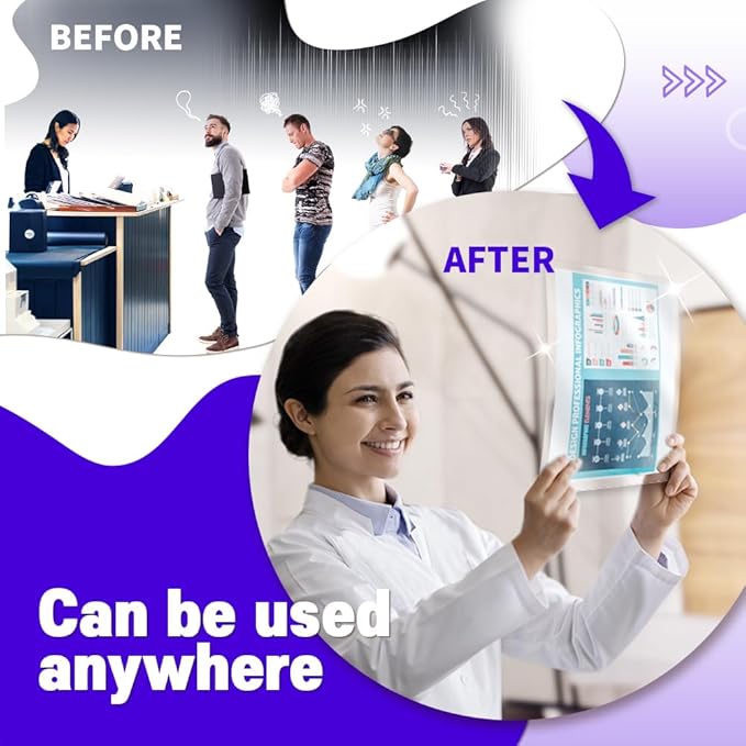 No Heat Laminating Sheets Self Sealing 15, 20, 25, 50, 100 Pack, 4mil Thickness, No Machine Self Adhesive Laminating Sheets by HA SHI (15 Sheets(Letter Size,9x12 Inch) Transparent, Letter Sizes)