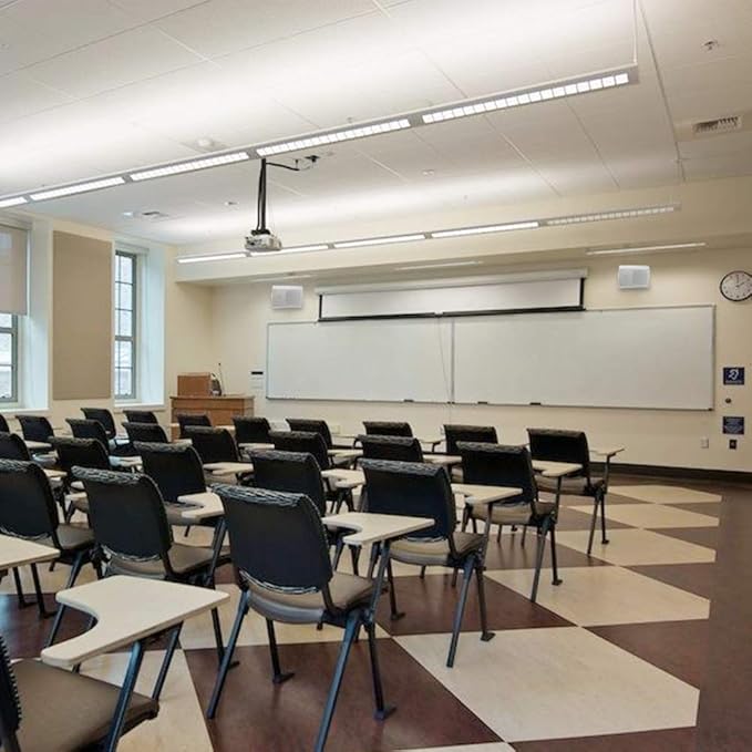 Herdio 4 Inch 200 Watt Outdoor Indoor Bluetooth Speakers,Wall Mount Waterproof Wired for Patio,Deck,Yard,Garage(White)