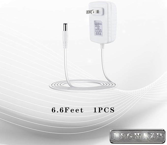 30W Power Cord Replacement for Echo (4th Gen/3rd Gen), Echo Show 10, Alexa Show 21, Show 15, Echo Show 8 Charger Adapter Cable 6.6 FT