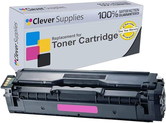 CS Replacement Toner Cartridge Compatible with Samsung CLP 415 CLT-M504S Magenta CLP-415 415N 415NW CLX-4195 4195N 4195FN 4195FW Xpress C1810 C1810W C1860 Multifunction C1860 C1860FW